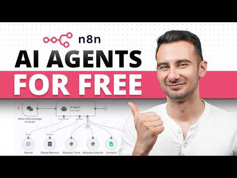 n8n Tutorial for Beginners - Build Your First Free AI Agent