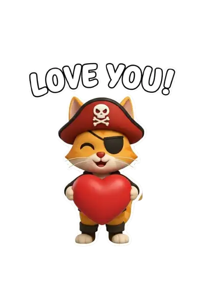 Pirate cutout