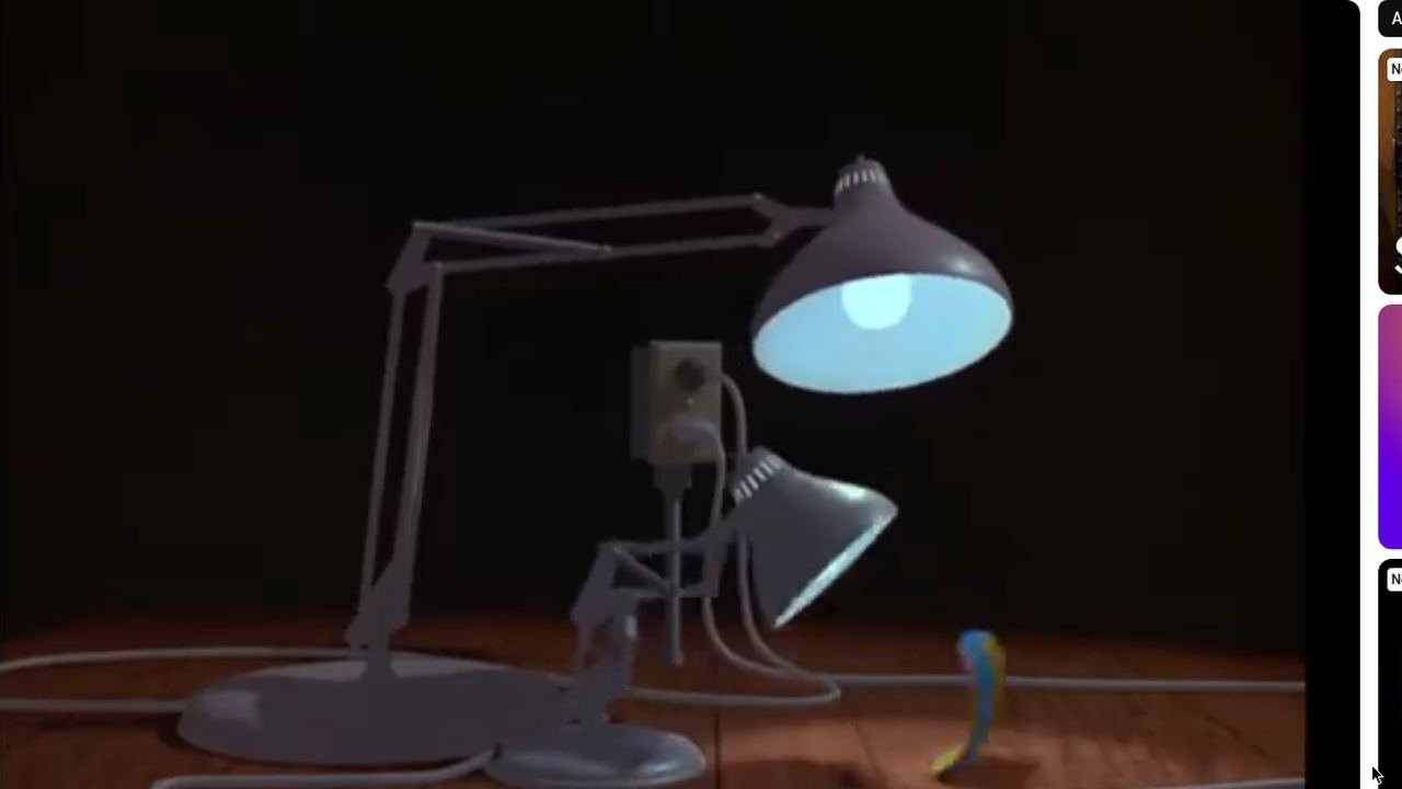 Luxo Jr., Pixar 1986